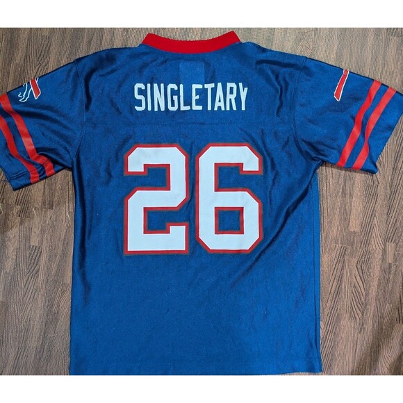 Buffalo Bills Youth Kids' Jersey Singletary #26 NFL Licensed L-Large (12-14) - Picture 2 of 5